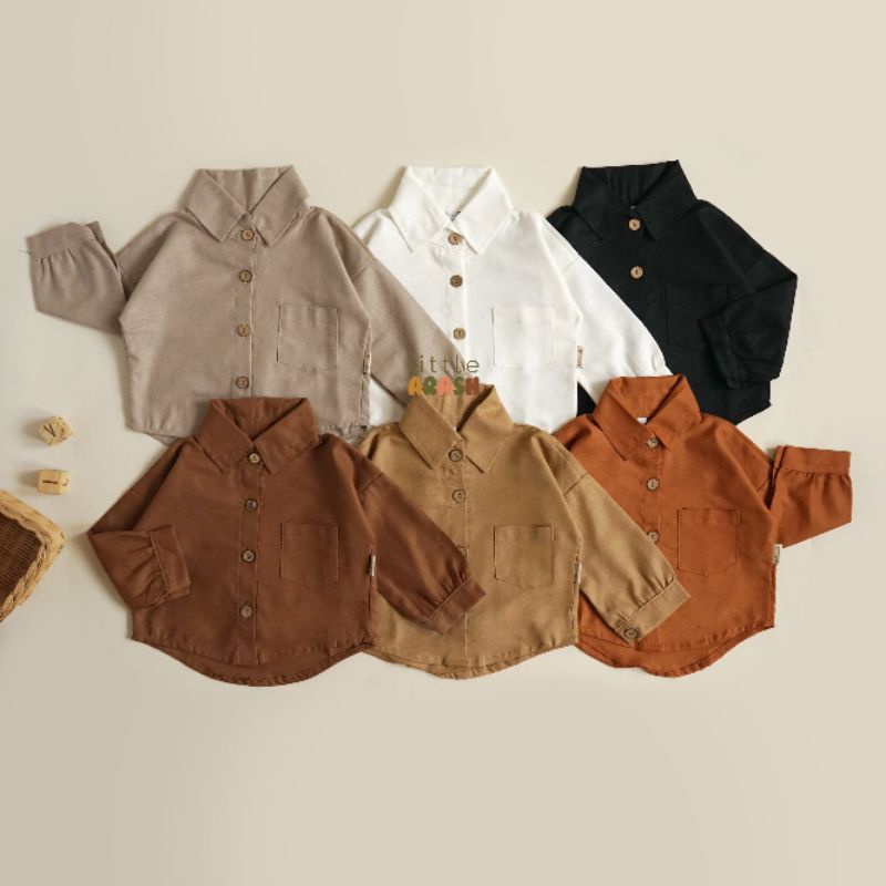 Little Arash | CODY Shirt | Kemeja anak oversize | Kemeja oversize anak