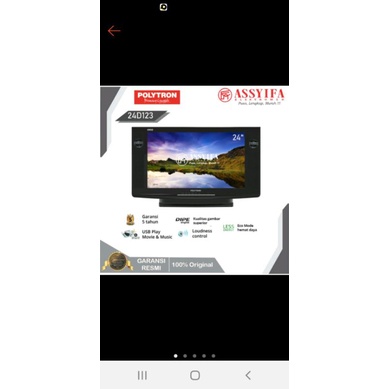 Tv Polytron semi tabung sudah digital