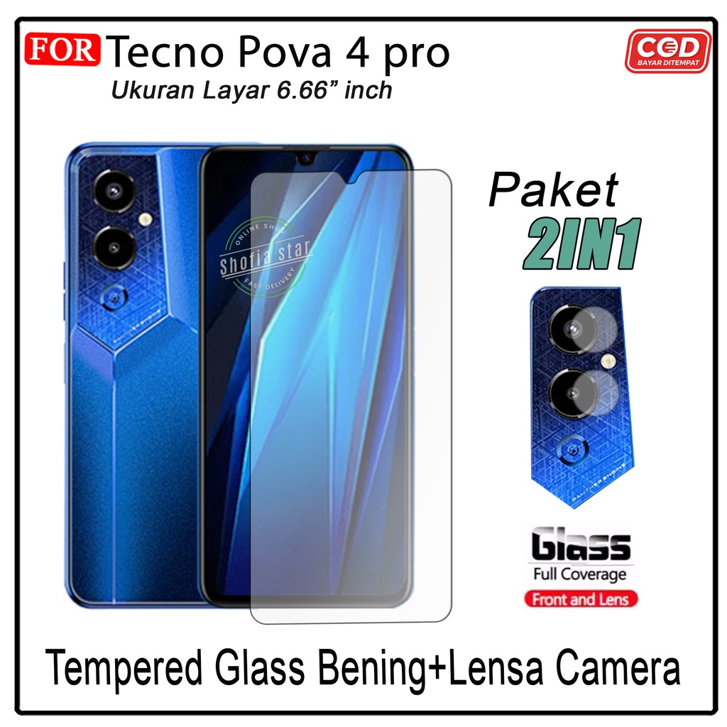 PAKET 2IN1 Tempered Glass Ceramic Privacy Matte Tecno Pova 4 Pro Pova 4 Pova 3 Pova 2 Pova Neo 2 Anti Spy Full Layar