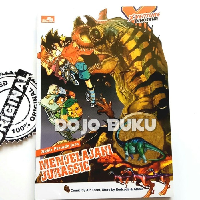 X-Venture Dinosaur : Akhir Periode Jura - Menjelajah Jurassic by Air T - Original