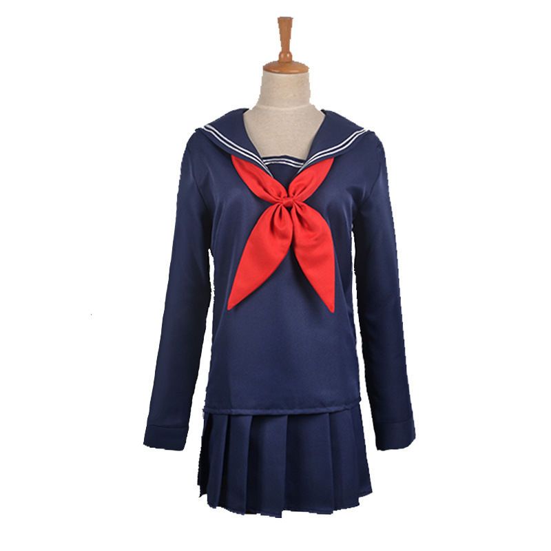 [MikanHiro Store] Toga Himiko My Hero Academia cosplay costume sailor suit college style JK COS suit