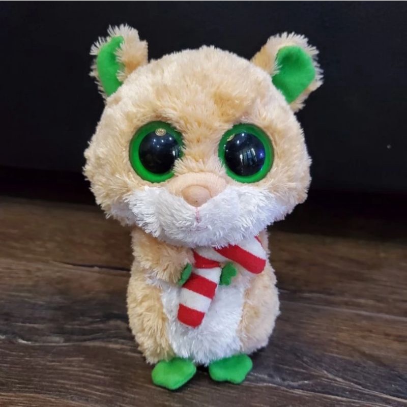 Boneka Hamster Natal Mabel TY
