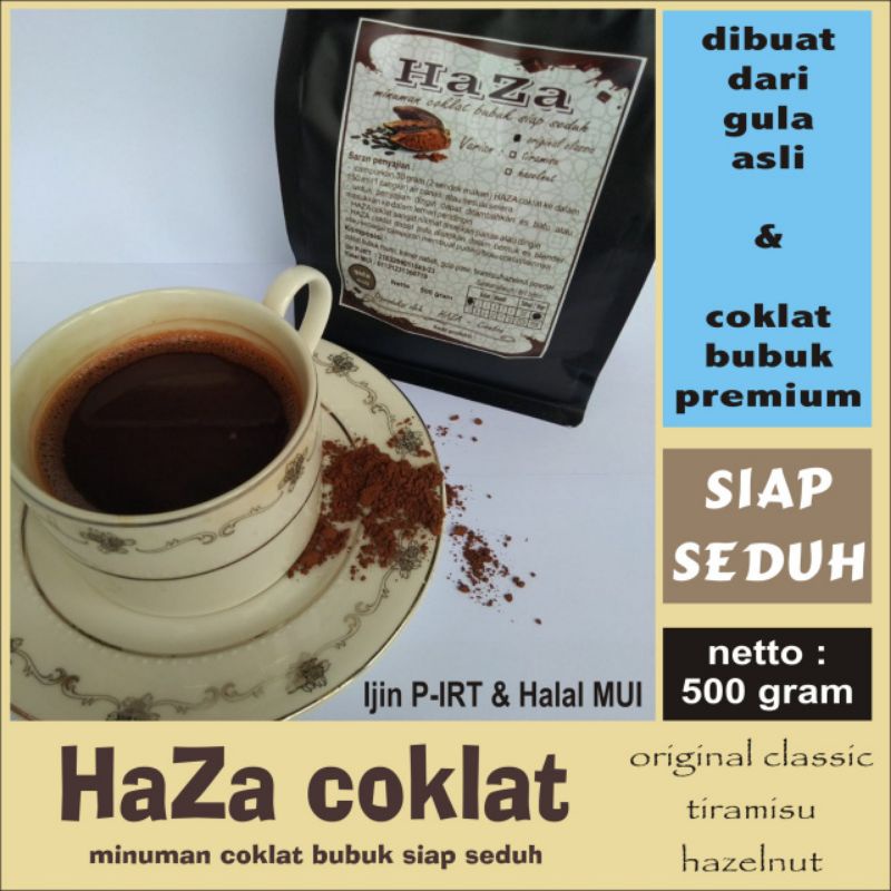 

HAZA Coklat Bubuk Murni 500 gram