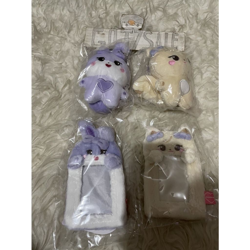 BLACKPINK PHOTO KEYRING PHOTOCARD HOLDER SET CHARACTER KEYRING CHARACTER / MD BORNPINK BLACKPINK KEY