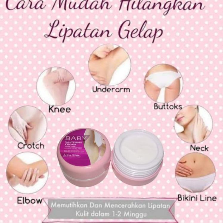 Jual 00DNH [COD] Baby Whitening Cream Pemutih Ketiak dan daerah sensitif 33 Pasti Murah