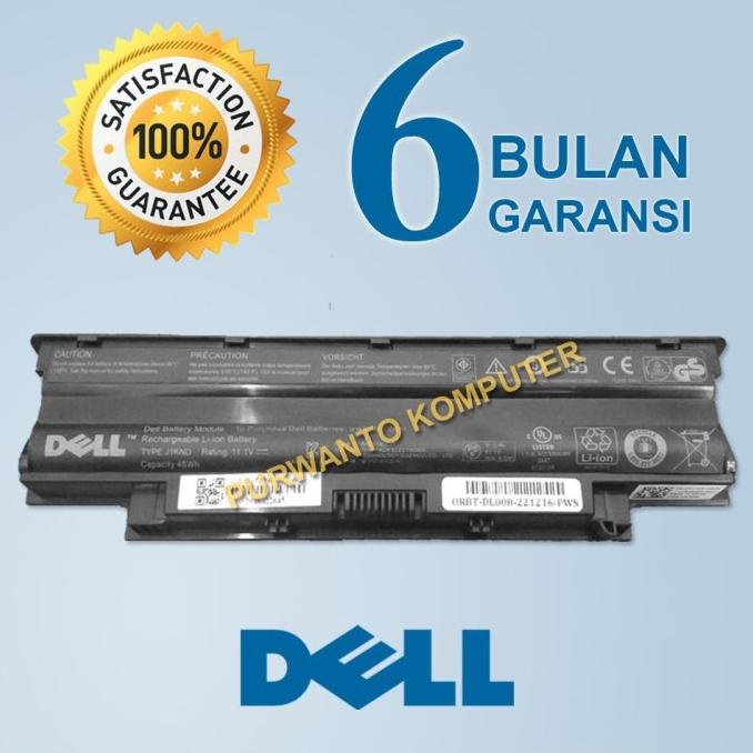 Original Baterai Batrai Batre Batrei Battery Laptop Notebook DELL