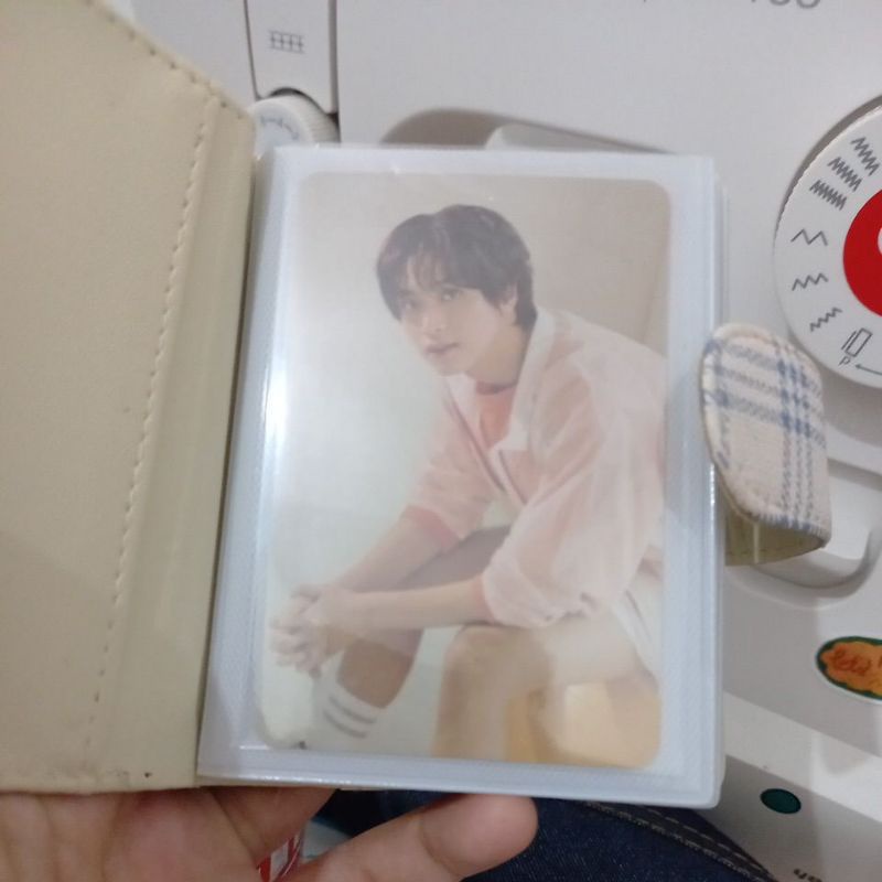 photocard nct haechan nature republic california sun