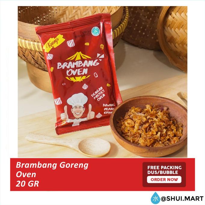 

Bawang Merah Oven isi 10 sachet - Bawang Goreng Oven 200gr