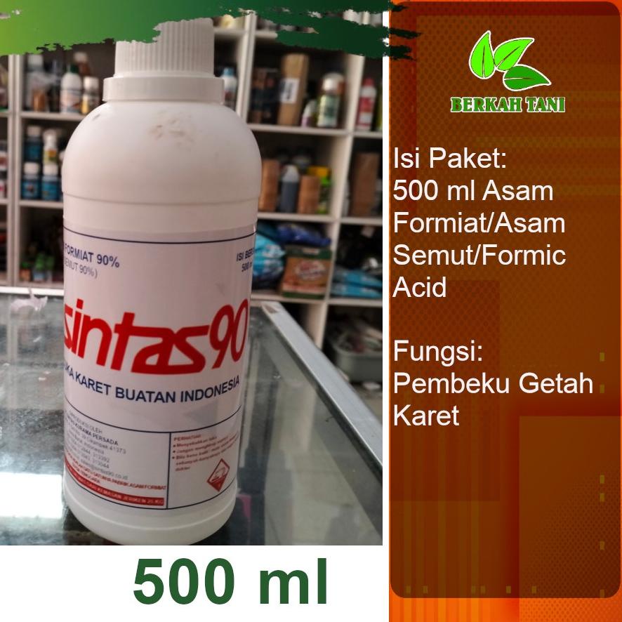 ← Pembeku Getah Karet Asam Semut POHON KARET Formic Acid 90% 500 Gram Sintas 90 ゖ゚