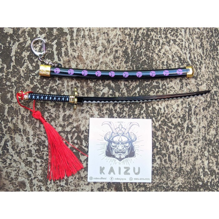 Miniatur Pedang Anime One Piece - Pedang Shusui Roronoa Zoro