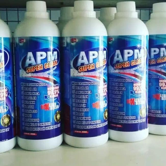Langsung Beliii.. APM SUPER CLEAN Pembersih Kerak Lantai Kamar mandi TOILET