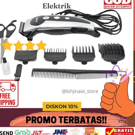 New Sale (COD AKTIF) Mesin Alat Cukur Rambut Elektrik Cukuran Rambut Alat Cukur Rambut Cukur Rambut 