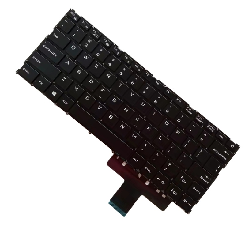 Zzz Keyboard Laptop Bahasa Inggris Untuk MECHREVO S1 S2 S3 Pro-01 Pro-02 No Frame Layout As