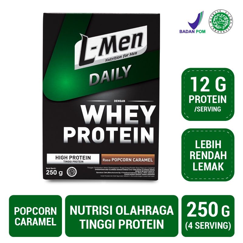 

L-men Daily Popcorn Caramel 250gr