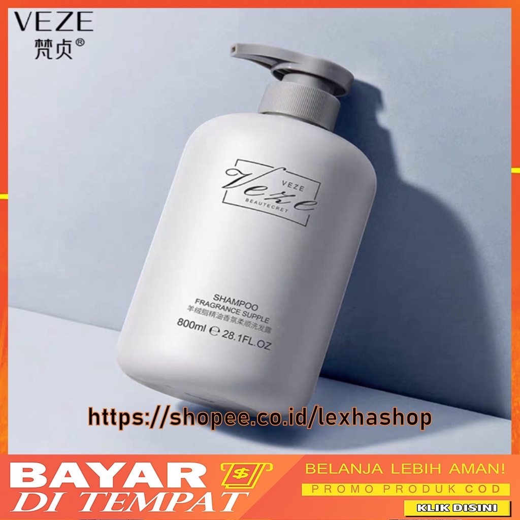 Veze Oil Fragrance Shampo Oil Control Shampo Softening 800ml