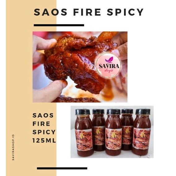 

[125ML] SAUS PEDAS FIRE HOT 1 BOTOL | SAUS EXTRA PEDAS ALA RICHEESE SPICY BBQ BAKARAN