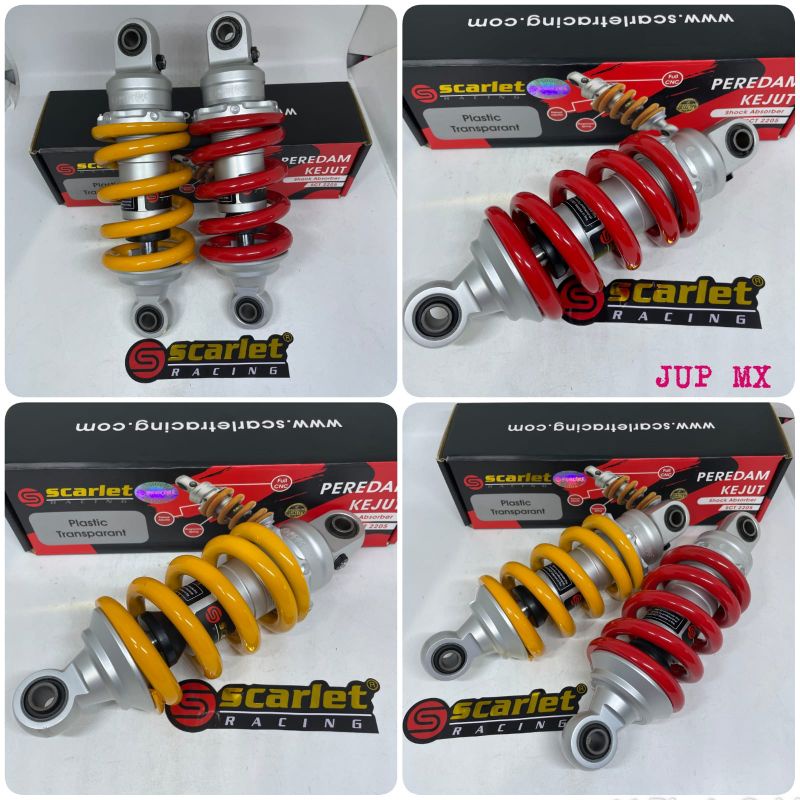 MONOSHOCK SHOCKBREAKER JUPITER MX NEW MX KING MX OLD BELAKANG SCARLET
