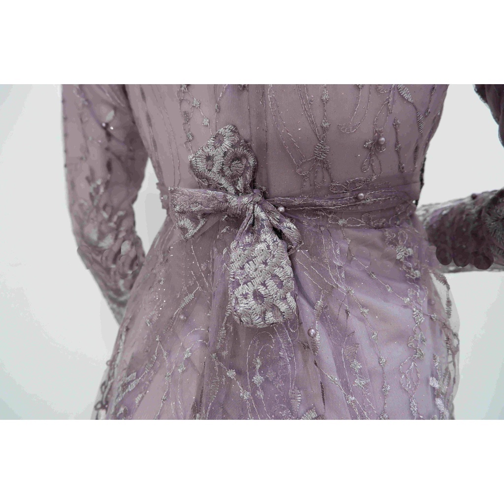 SHOPASHOP SOLO Batik Kebaya Blouse Brokat Rempel Kerah Shanghai