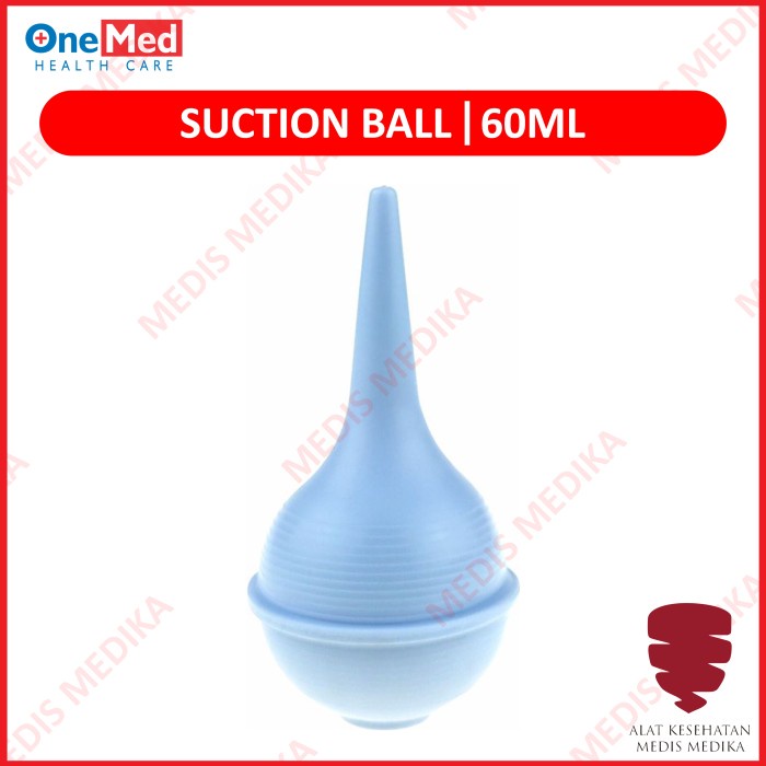 Suction Ball 60ml Onemed Penyedot Sedot Ingus Bayi Nasal Aspirator Ear Syringe 60cc 60 cc ml