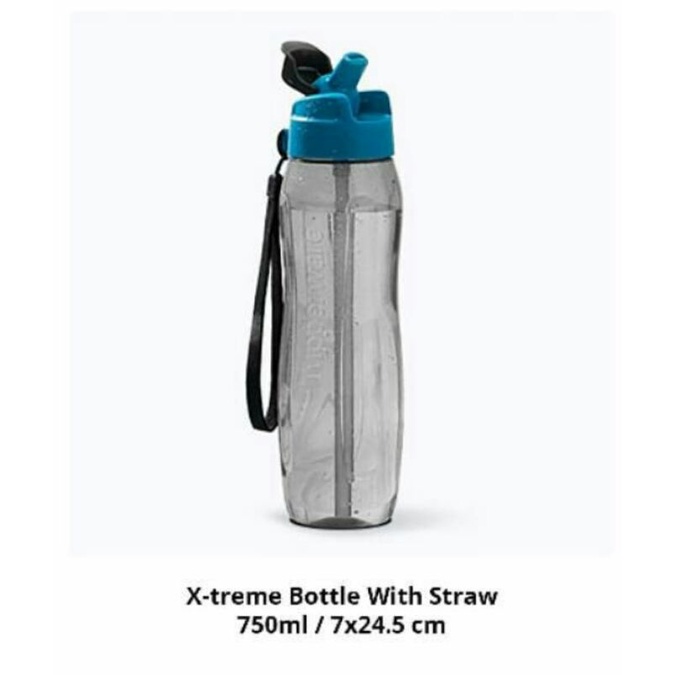 Xtreme bottle with straw original Tupperware