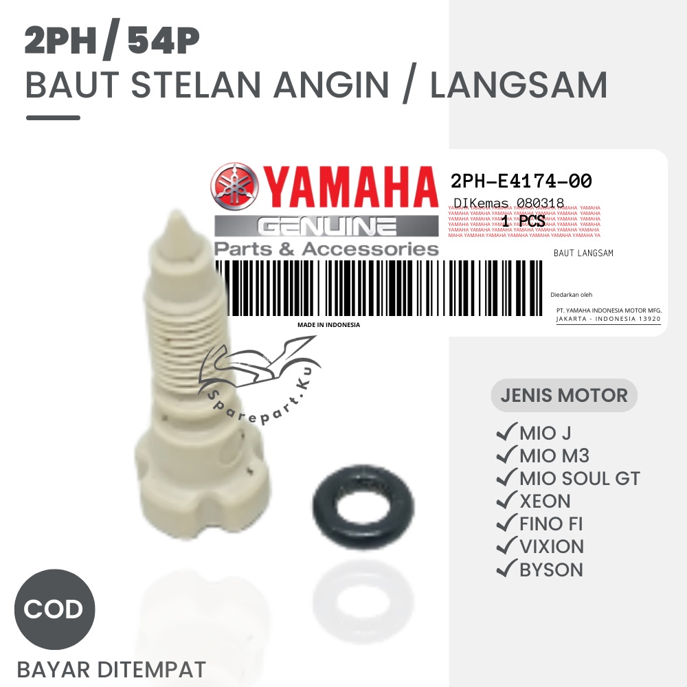 (GROSIR) 2PH/54P BAUT LANGSAM MIO M3 YAMAHA MIO J MIO GT MIO SOUL GT XEON / BAUT SETELAN GAS LAMSAM 