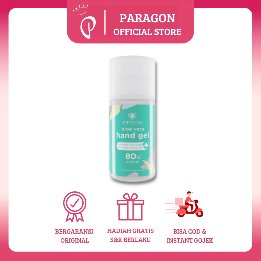 Jual EMINA Aloe Vera Hand Gel Sanitizer 50 ml Shopee