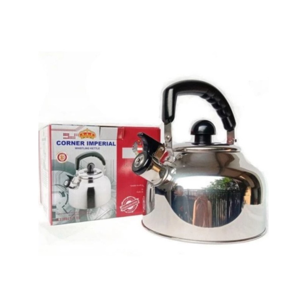 TEKO BUNYI CORNER IMPERIAL / KETTEL STAINLESS STEEL TEBAL KUALITAS PREMIUM