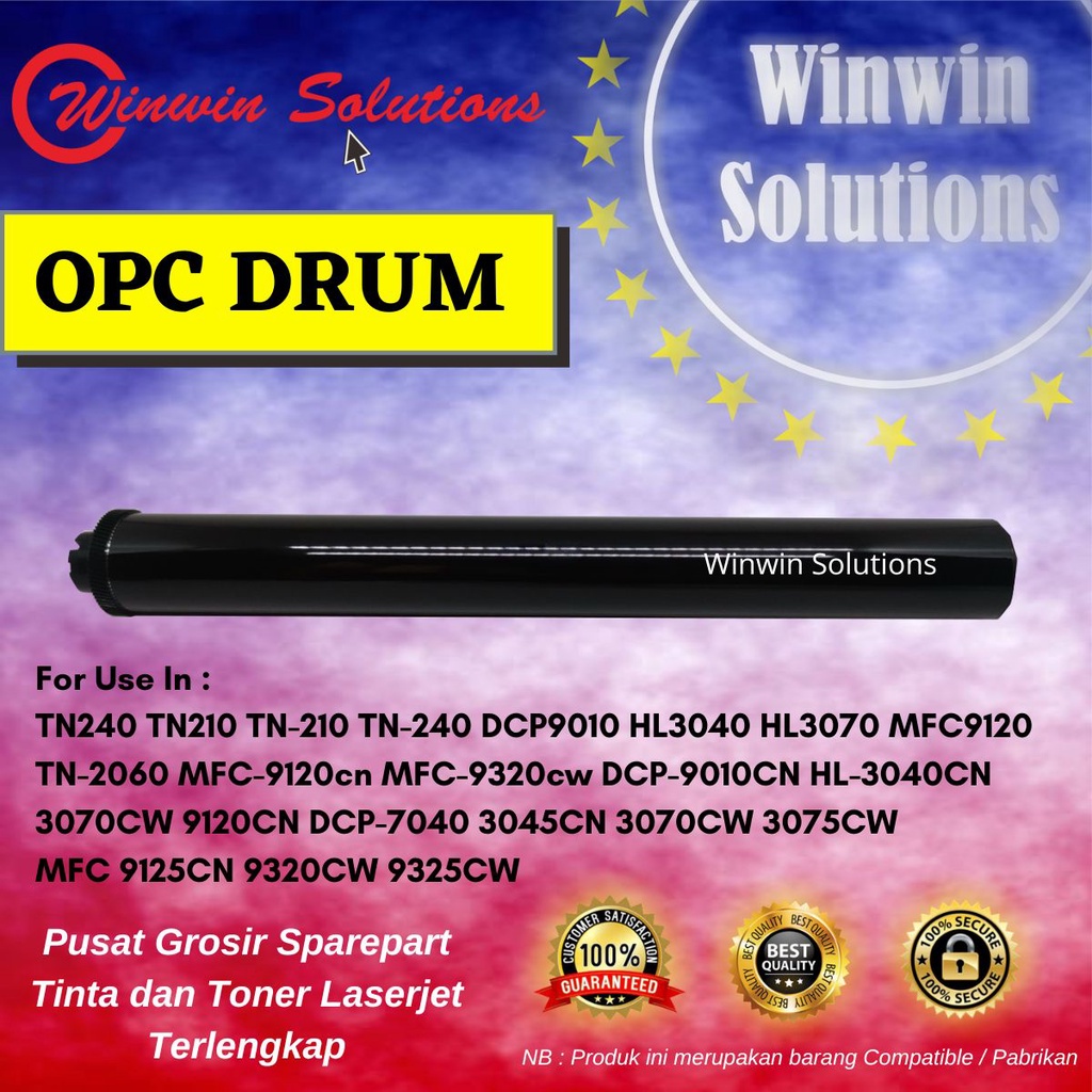 OPC Drum TN240 TN210 TN-210 TN-240 DCP9010 HL3040 HL3070 MFC9120 9125 TN-2060 HL-3040cn DCP-9010cn M