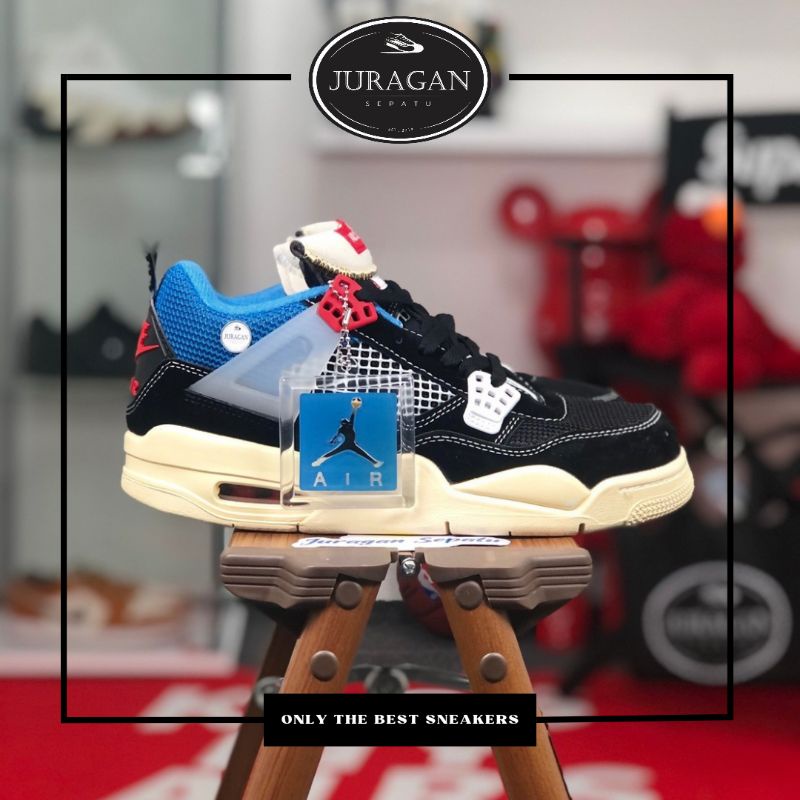 Air Jordan 4 Retro x Union &quot;Off Noir&quot;