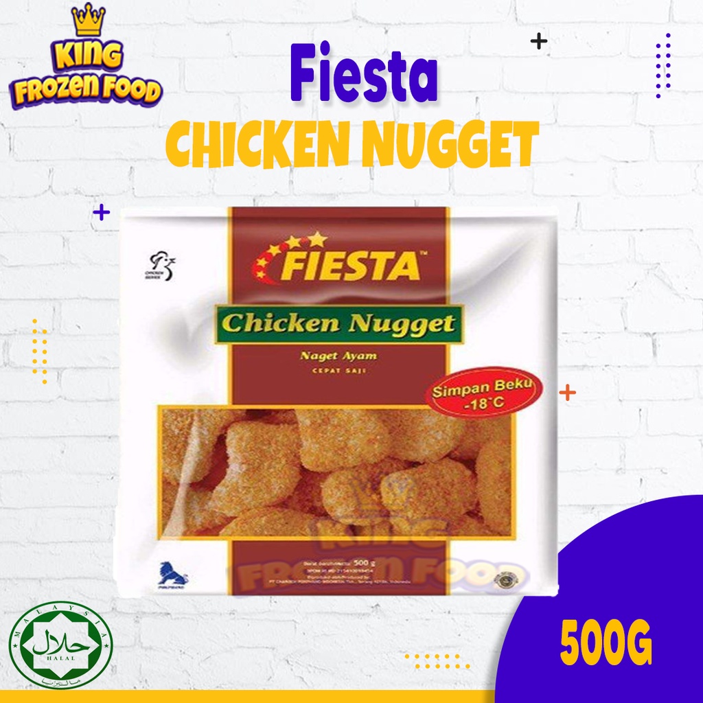 Fiesta Chicken Nugget 500G(Naget Ayam)