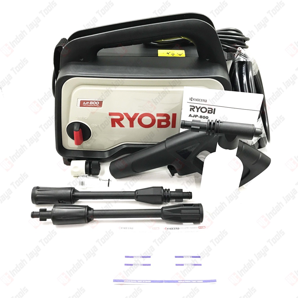 RYOBI AJP-800 Jet Cleaner - Mesin Cuci Mobil Motor Steam AC Pressure