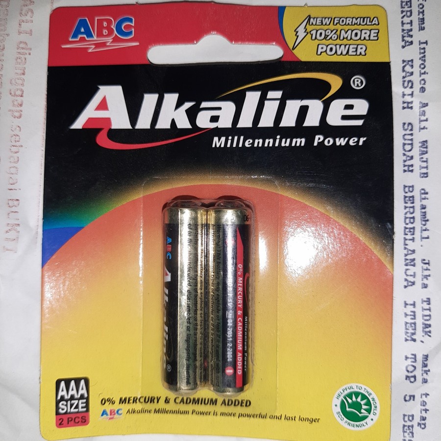ABC alkaline AAA ISI 2