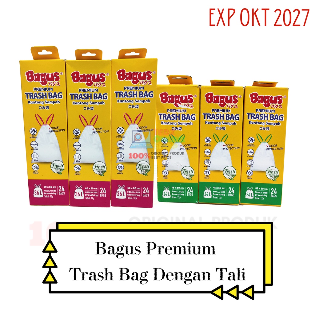 Bagus Premium Trash Bag Dengan Tali
