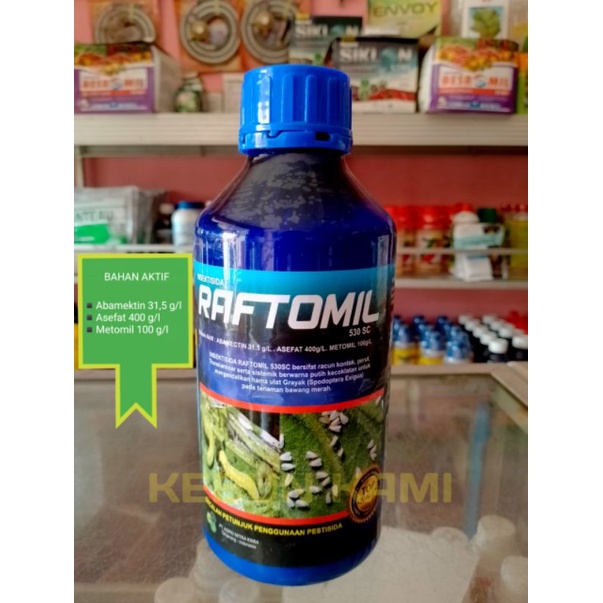 RAFTOMIL 1 LITER PEMBASMI HAMA TRIPS DAN ULAT BOR