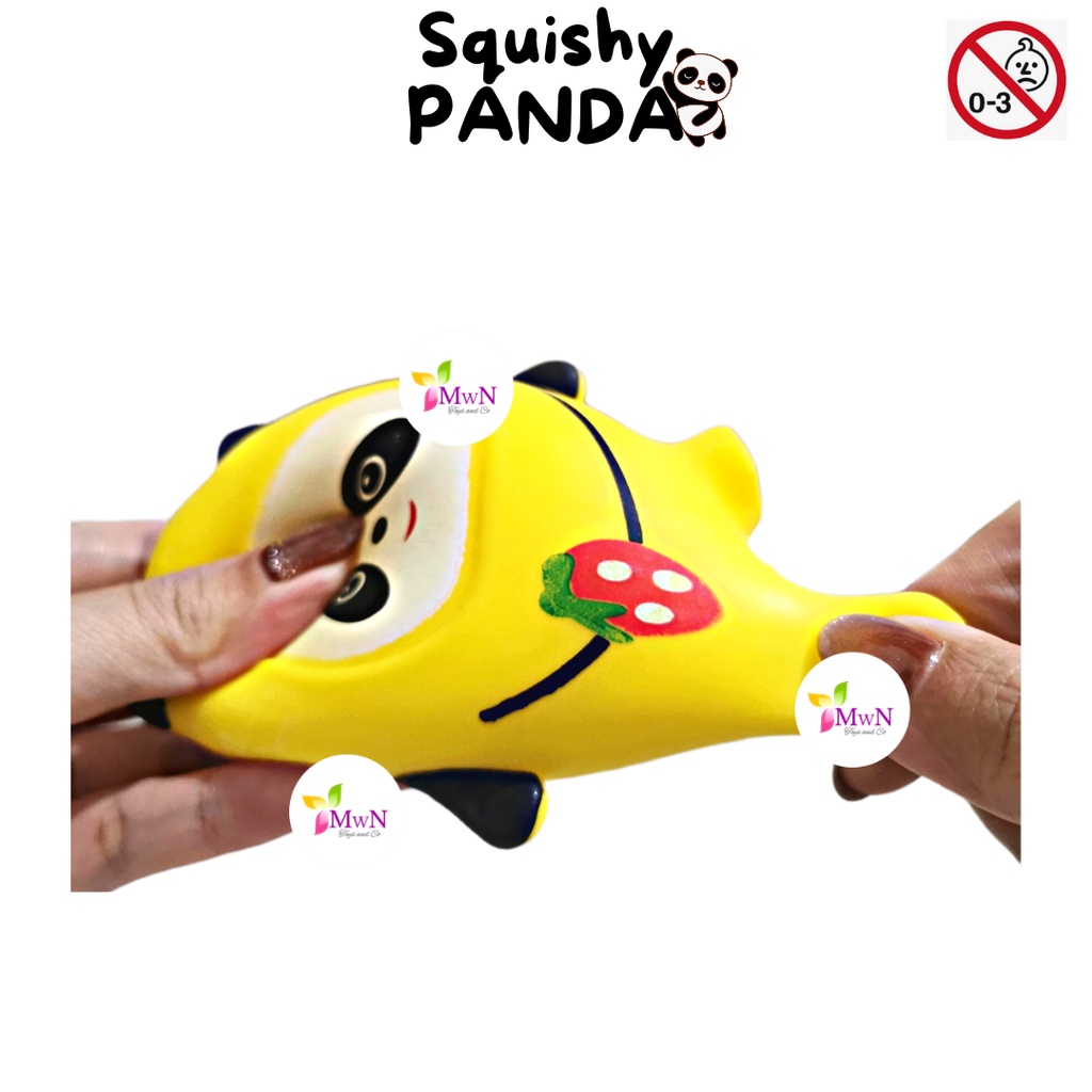 MWN Mainan Soft &amp; Squishy Bentuk Anak Panda Anti stress