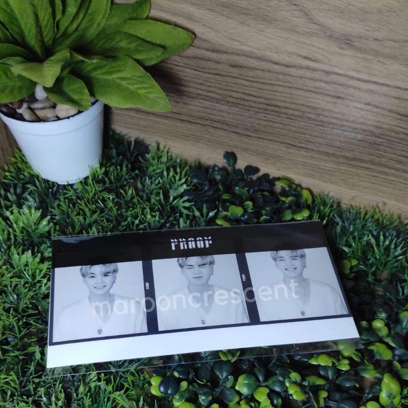 BTS PROOF Standard Compact TRIPTYCH SUGA YOONGI PC Photocard