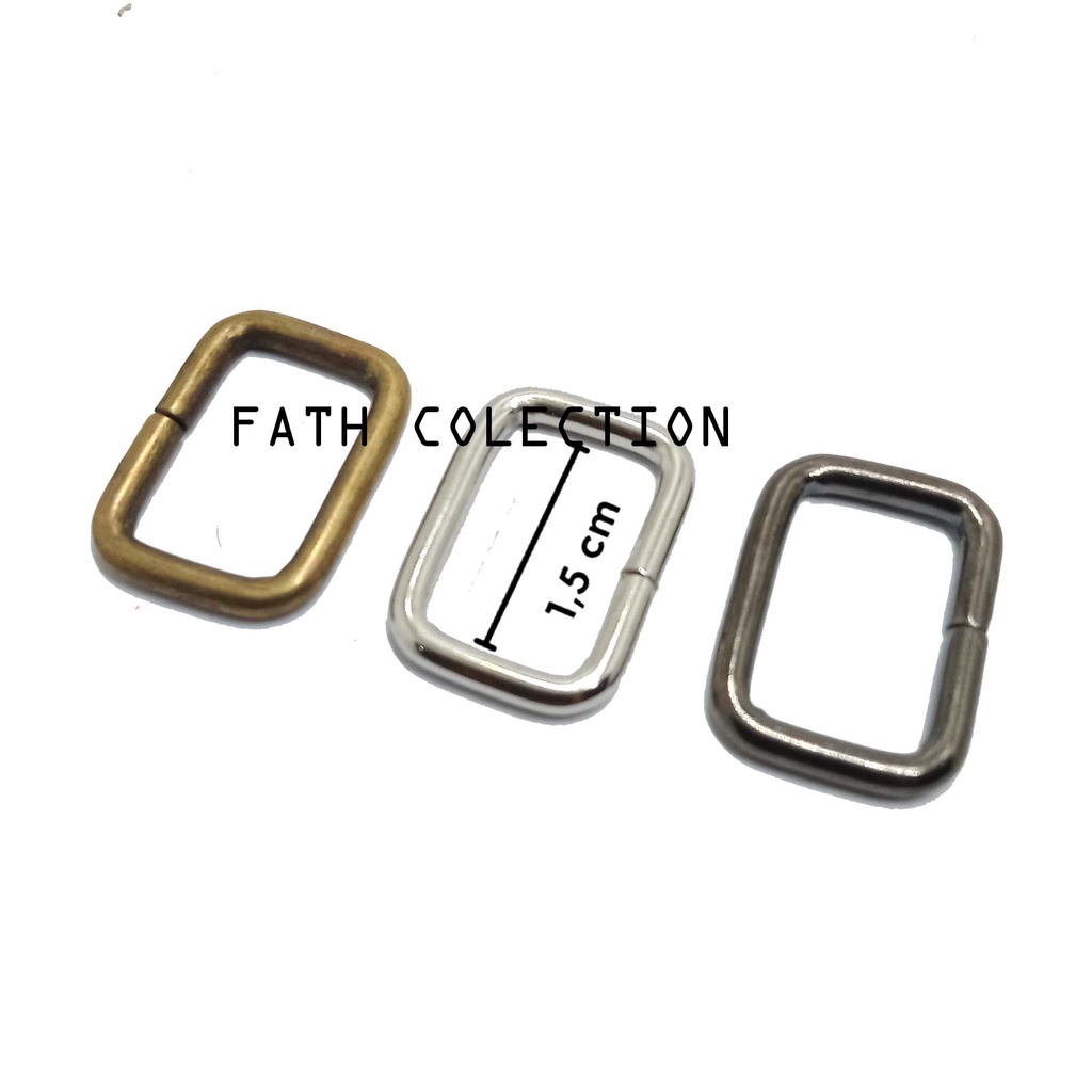RING KOTAK TAS BESI 1.5 CM / RING KOTAK TAS