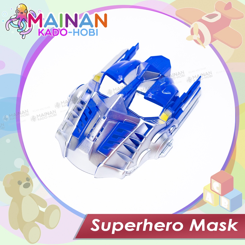 : MAINAN ANAK MASK TOPENG SUPERHERO ROBOT TRANSFORMERS OPTIMUS