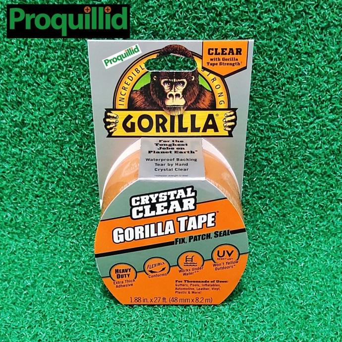 

LAKBAN GORILLA HEAVY DUTY FLEXIBLE STRONG CRYSTAL CLEAR TAPE 48 MM 8 M