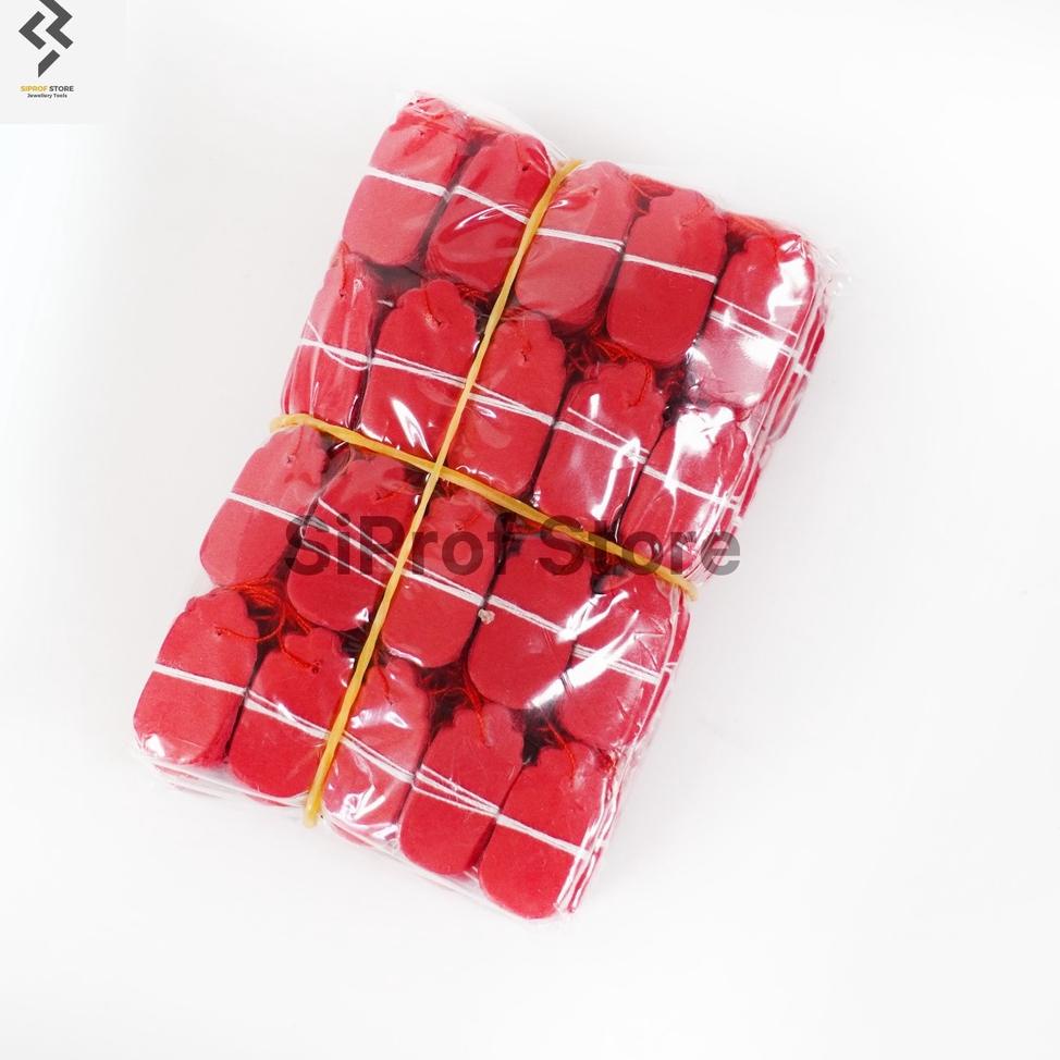 

((Seri)-H32T✓) Bandrol / Price Tag / Label Harga Perhiasan ukuran kecil 1 Pack (5 bungkus) Isi 1300 - 1700 Label paling laris