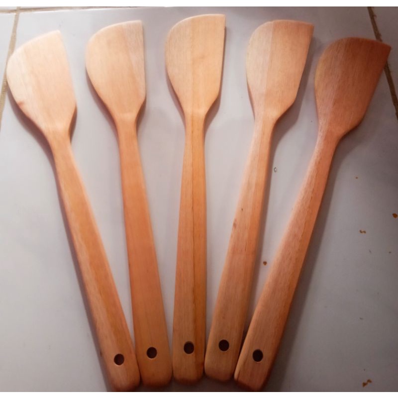 sodet kayu / spatula / peralatan masak