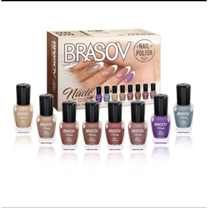 Jual Brasov Nail Polish Nude Colour Kutex Nude Brasov Cat Kuku Nude