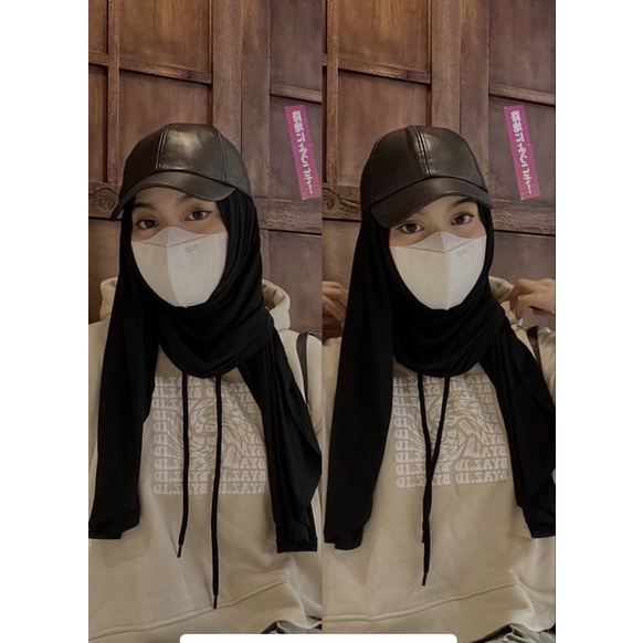 Hoodie Crop Oversize Unfinished SPINNING BYAZ ORIGINAL
