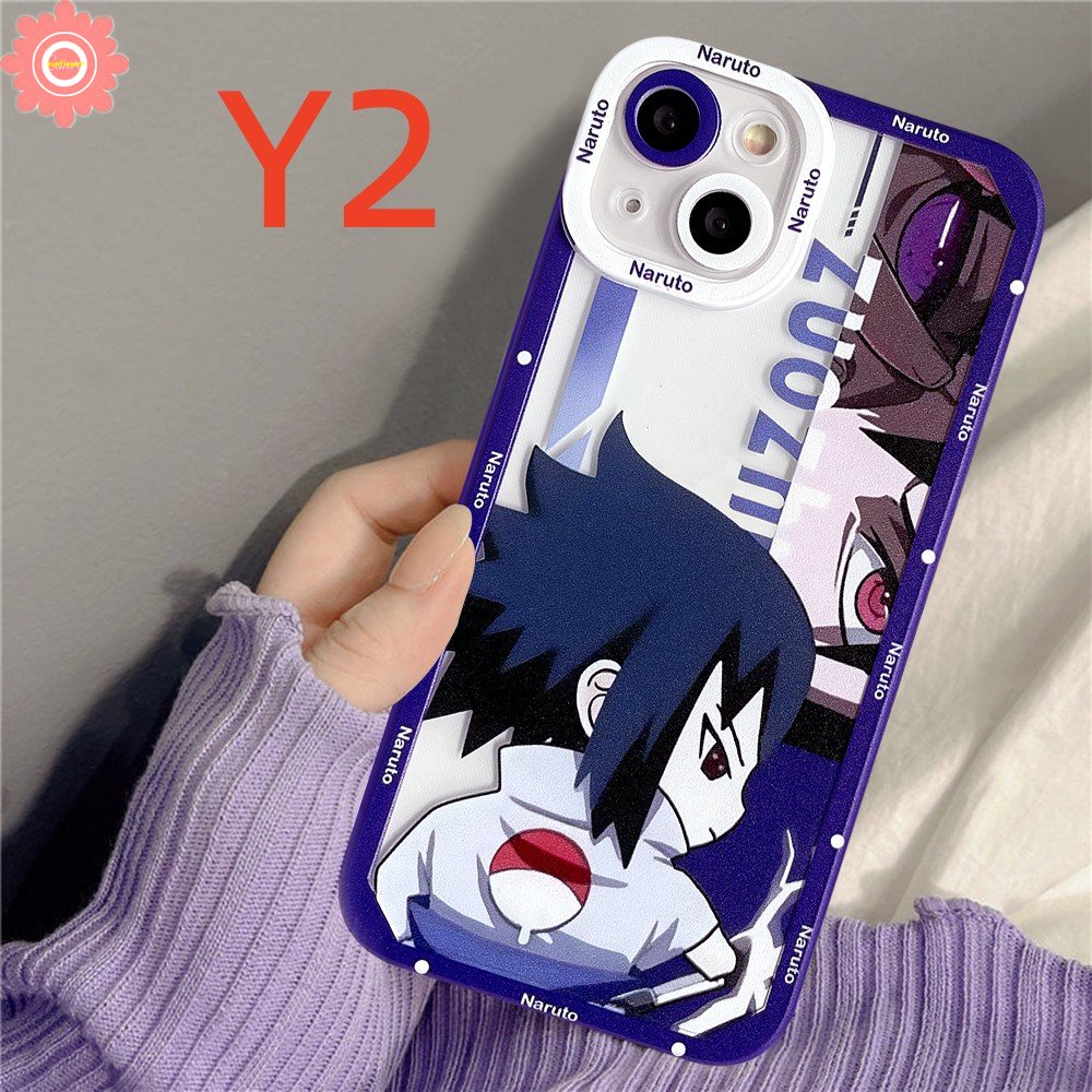 Realme 10 Pro Plus C55 C33 C12 C25s C21Y C25Y C20 C15 C21 C35 C30 C25 8Pro 5i 9 8 6i 8i 5s 9pro Plus 5 9i C31 C3 C11 Trendy Anime Uzumaki Naruto Kartun Uchiha Sasuke Soft Cover