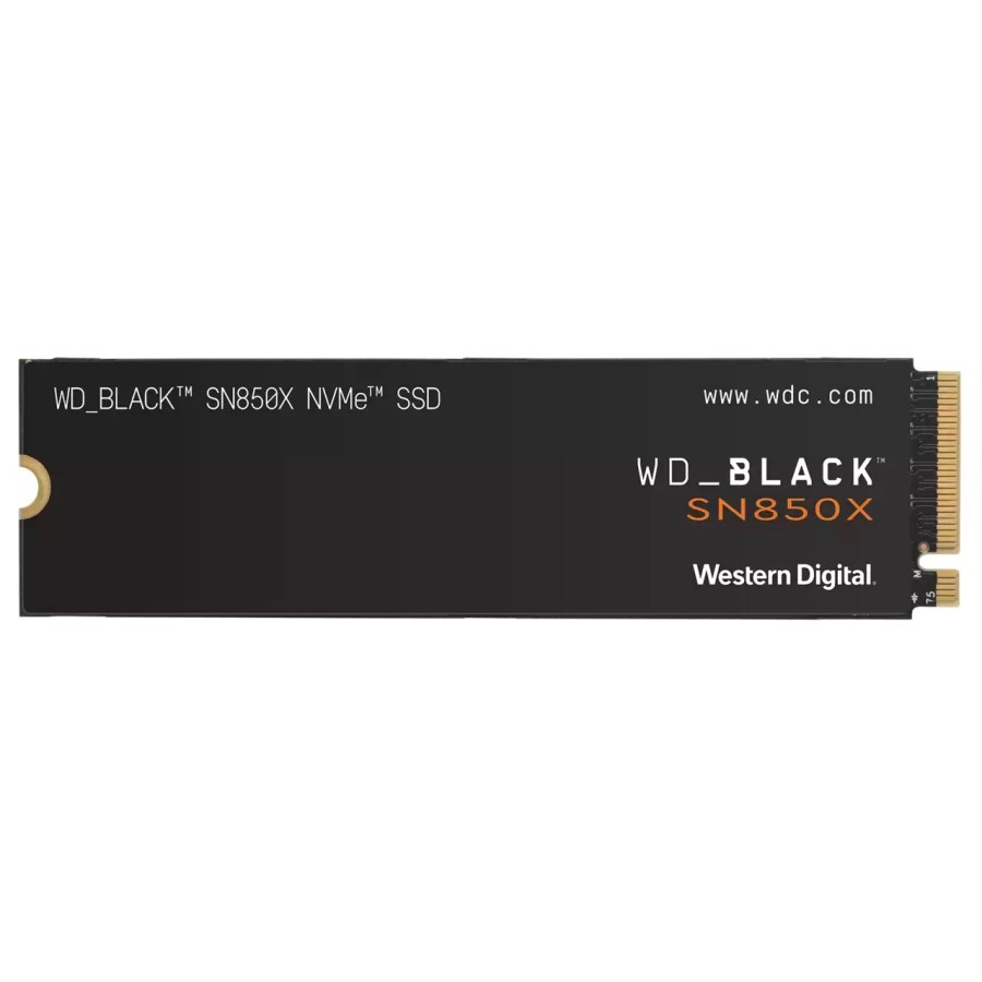 WDC Black SN850X SSD 2TB M.2 NVMe PCIe Gen4x4 / SSD 2TB
