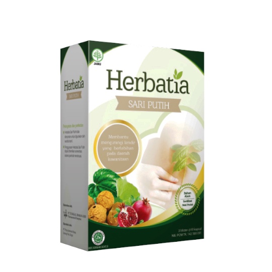 Herbatia Sari Putih 1 Strip 10 Cap / Keputihan / Herbatia