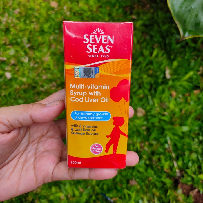 Seven Seas kids multivitamin Syrup Cod Liver Oil Import