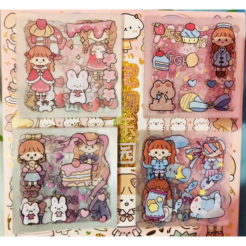 

sticker korea/sticker korea original/sticker korea mix warna/sticker waterproof/sticker tahan air/sticker anak