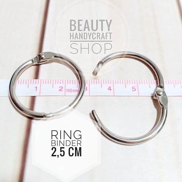 

[2.5 CM ] RING BUSSYBOOK CRAFTBOOK RING BINDER BUKA TUTUP