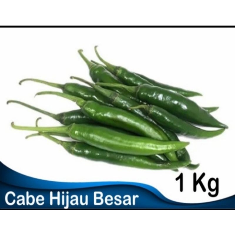 

Cabe Hijau Besar 1 kg